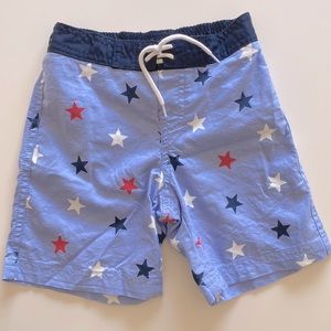 Janie & Jack Stars swim trunks